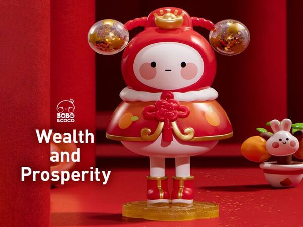 popmart お正月 bobo&coco happy Chinese new year