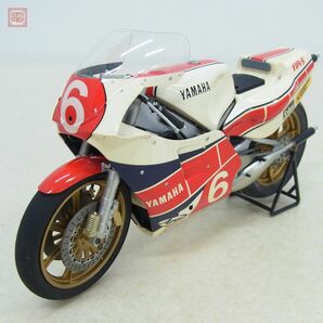 タミヤ マスターワークコレクション 1/12 ヤマハ YZR500 OW70 平忠彦仕様 完成品 ITEM 21055 TAMIYA 状態難有 現状品【20の画像3