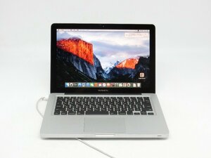 カメラ内蔵/爆速SSD256GB/8GB/中古 13.3型 1280X800ノートPC i5　2415M MacBook Pro　A1278 Capitan10.11.6　バッテリー欠品