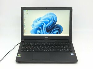 カメラ内蔵/中古/15型/GTUNE　NG-N-i5500GA1-W7/ノートPC/Win11/爆速SSD512/16GB/6世代i7/GTX960M　MS office2021ProPlus搭載　