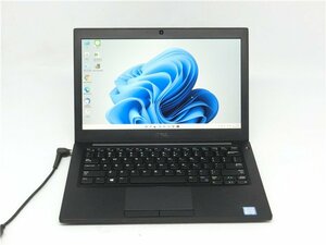 カメラ内蔵/中古/12.5型/薄型ノートPC/Win11Pro/SSD256GB/16GB/7世代i7　7600U/DELL　Latitude　7280　HDMI/USB3.0　MSOffice2021搭載