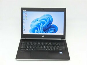 最新Win11Pro/カメラ内蔵/中古/13.3型/ノートPC/爆速SSD256GB/12GB/7世代i3/HP　ProBook 430 G5　MSoffice2021ProPlus搭載　動作良品