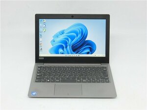 小型　Win11Pro/カメラ内蔵/中古/11型/ノートPC/SSD128GB/4GB/CEL　N3350/Lenovo　120S-11IAP　MS office2021ProPlus搭載　