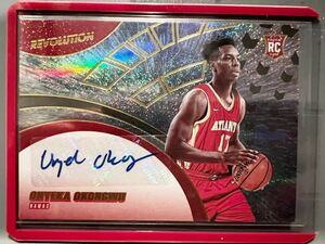 激レア RC Auto 21 Panini Revolution Onyeka Okongwu オニエカ・オコング NBA 直筆 ルーキー サイン Hawks ユニフォーム バスケ 大活躍