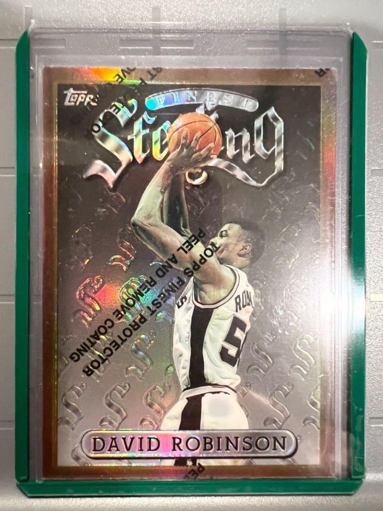 NBAカード DAVID ROBINSON TOPPS FINEST REFRACTOR デビッド