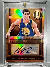 最高級版/149 Auto 13 Panini Gold Standard Klay Thompson クレイ・トンプソン NBA 直筆 サイン ウォリアーズ Warriors バスケ 3P_画像1