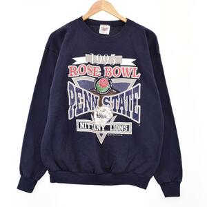 古着 TNT PENN STATE ペンシルバニア州立大学 NITTANY LIONS カレッジスウェットシャツ トレーナー USA製 L /eaa300721