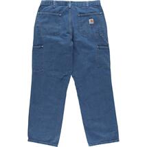 古着 カーハート Carhartt Dungaree Fit デニムペインターパンツ メンズw33 /eaa309934_画像2