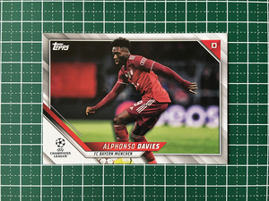 ★TOPPS 2021-22 UEFA CHAMPIONS LEAGUE #46 ALPHONSO DAVIES［FC BAYERN MUNCHEN］ベースカード「BASE」★