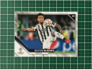 ★TOPPS 2021-22 UEFA CHAMPIONS LEAGUE #30 WESTON MCKENNIE［JUVENTUS］ベースカード「BASE」★