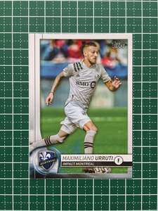 ★TOPPS 2020 MLS MAJOR LEAGUE SOCCER #70 MAXIMILIANO URRUTI［IMPACT MONTREAL］ベースカード「BASE」★