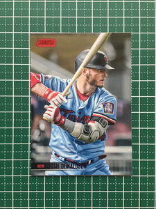 ★TOPPS MLB 2021 STADIUM CLUB #191 JOSH DONALDSON［MINNESOTA TWINS］ベースカード「BASE」RED FOIL パラレル版★