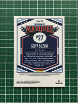 ★PANINI MLB 2022 CHRONICLES #5 鈴木誠也／SEIYA SUZUKI［CHICAGO CUBS］インサートカード「MARQUEE」ルーキー「RC」★_画像2