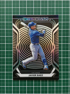 ★PANINI MLB 2021 CHRONICLES #19 JAVIER BAEZ［CHICAGO CUBS］ベースカード「OBSIDIAN」★