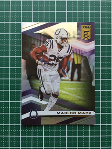 ★PANINI 2020 NFL DONRUSS ELITE #34 MARLON MACK［INDIANAPOLIS COLTS］ベースカード「VETERANS」★