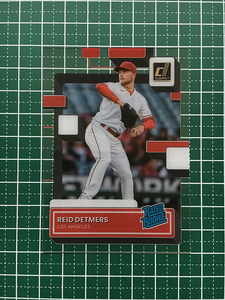 ★PANINI MLB 2022 CHRONICLES #58 REID DETMERS［LOS ANGELES ANGELS］インサートカード「CLEARLY DONRUSS RATED ROOKIES」★