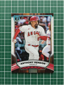 ★TOPPS MLB 2022 TRIBUTE #61 ANTHONY RENDON［LOS ANGELES ANGELS］ベースカード「VETERANS ＆ LEGENDS」★