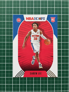 ★PANINI 2020-21 NBA HOOPS #206 SABEN LEE［DETROIT PISTONS］ベースカード「ROOKIES」ルーキー「RC」★