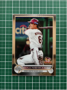 ★TOPPS CHROME NPB 2022 #154 西川遥輝［東北楽天ゴールデンイーグルス］ベースカード「BASE」★