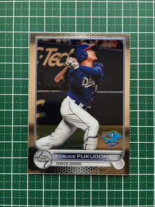 ★TOPPS CHROME NPB 2022 #158 福留孝介［中日ドラゴンズ］ベースカード「BASE」★