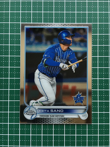 ★TOPPS CHROME NPB 2022 #207 佐野恵太［横浜DeNAベイスターズ］ベースカード「BASE」★