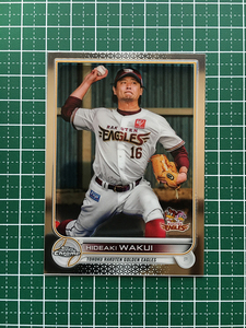 ★TOPPS CHROME NPB 2022 #186 涌井秀章［東北楽天ゴールデンイーグルス］ベースカード「BASE」★