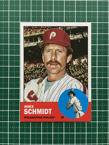 ★TOPPS MLB 2022 ARCHIVES #14 MIKE SCHMIDT［PHILADELPHIA PHILLIES］ベースカード「1963 TOPPS」★