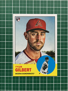 ★TOPPS MLB 2022 ARCHIVES #5 TYLER GILBERT［ARIZONA DIAMONDBACKS］ベースカード「1963 TOPPS」ルーキー「RC」★