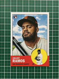 ★TOPPS MLB 2022 ARCHIVES #54 HELIOT RAMOS［SAN FRANCISCO GIANTS］ベースカード「1963 TOPPS」ルーキー「RC」★