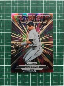 ★PANINI MLB 2022 PRIZM #FL-3 JAVIER BAEZ［DETROIT TIGERS］インサートカード「FEARLESS」★