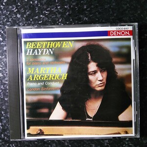 u（国内盤）アルゲリッチ　ベートーヴェン　ピアノ協奏曲第2番　ハイドン　Argerich Beethoven Piano Concerto No.2