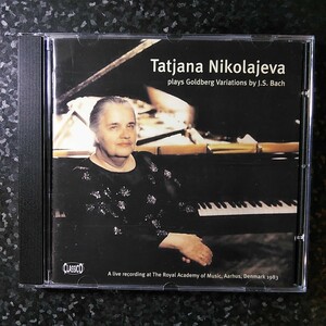 u（CLASSICO）書込有　ニコラーエワ　バッハ　ゴールドベルク変奏曲　1983年ライヴ　Nikolajeva Bach Goldberg Variations Live 1983