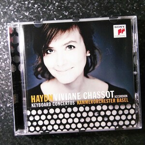 a【x80円】ヴィヴィアンヌ・シャッソ　ハイドン　鍵盤楽器による協奏曲（アコーディオン）　Chassot Haydn Concertos