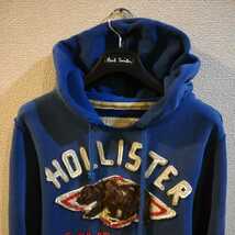 HOLLISTER ホリスター ヴィンテージ加工フーディー パーカー S Abercrombie&Fitch アバクロ ジャケット GAP _画像1