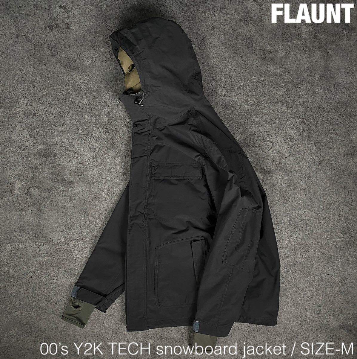 flaunt フラウント スノボ スキー ウェア マウンテンパーカー M grw.com.mx