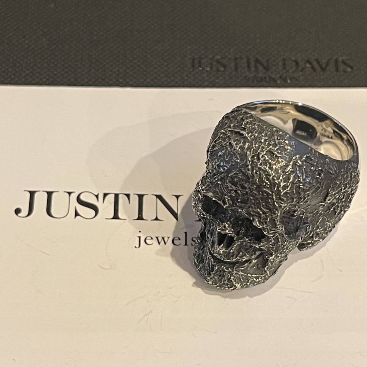 justin davis リング スカルの値段と価格推移は?|4件の売買データ