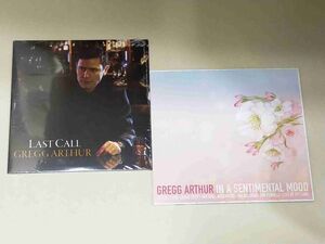 GREGG ARTHUR CD2枚セット IN A SENTIMENTAL MOOD/LAST CALL g709