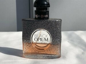 82 イヴサンローラン ブラック OP フローラル ショック オードパルファム 30ml YSL