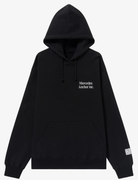 Mercedes Anchor inc. Hoodie L / BLACK
