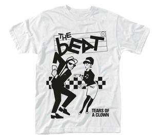 ★ザ・ビート Tシャツ The Beat TEARS OF A CLOWN 白 S 正規品 !スカ oi! ska specials 2 tone トーン punk