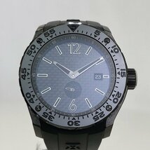日本限定100本 新品同様 EDOX エドックス アイスシャーク2 自動巻き腕時計 96001-37N2-NIN ブラック デイト ラバーベルト 質屋の質セブン_画像1