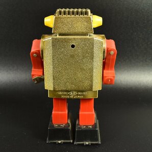 ▼TRADE S.H MARK ゼンマイロボット ロボット 日本製 ■現状渡 昭和 レトロ ヴィンテージ 玩具 おもちゃ コレクション 当時物の画像3