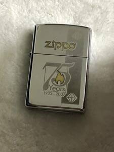 ZIPPO ジッポー ジッポ オイルライター 2007年製　中古品　75周年記念