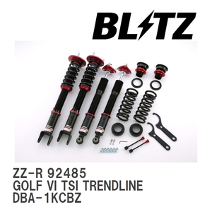 【BLITZ/ブリッツ】 車高調 ZZ-R 全長調整式 フォルクスワーゲン GOLF VI TSI TRENDLINE DBA-1KCBZ 2010/04-2013/04 [92485]