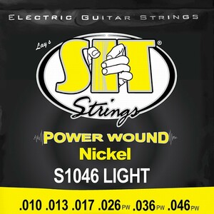 SIT S1046 Power Wound Light 010-046es I чай электрогитара струна 