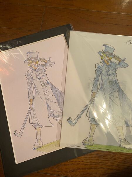 ONE PIECE ワンピース サボ パネル、クリアファイルセット