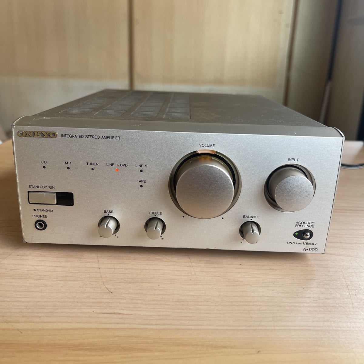 ONKYO オンキョー プリメインアンプ A-9000R (S) オーディオ