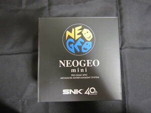 [ unused unopened free shipping ]NEOGEO mini