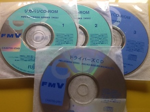 FMV-NU2 FMV-LIFEBOOK NU2 用リカバリCD ＠未使用4枚組@ CA40700-V549