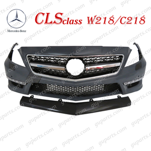 ベンツ C218 W218 CLS63 AMG S 218976 2011～2014 フロント バンパー フォグ グリル クローム メッキ エアロ スポイラー A 2188851300